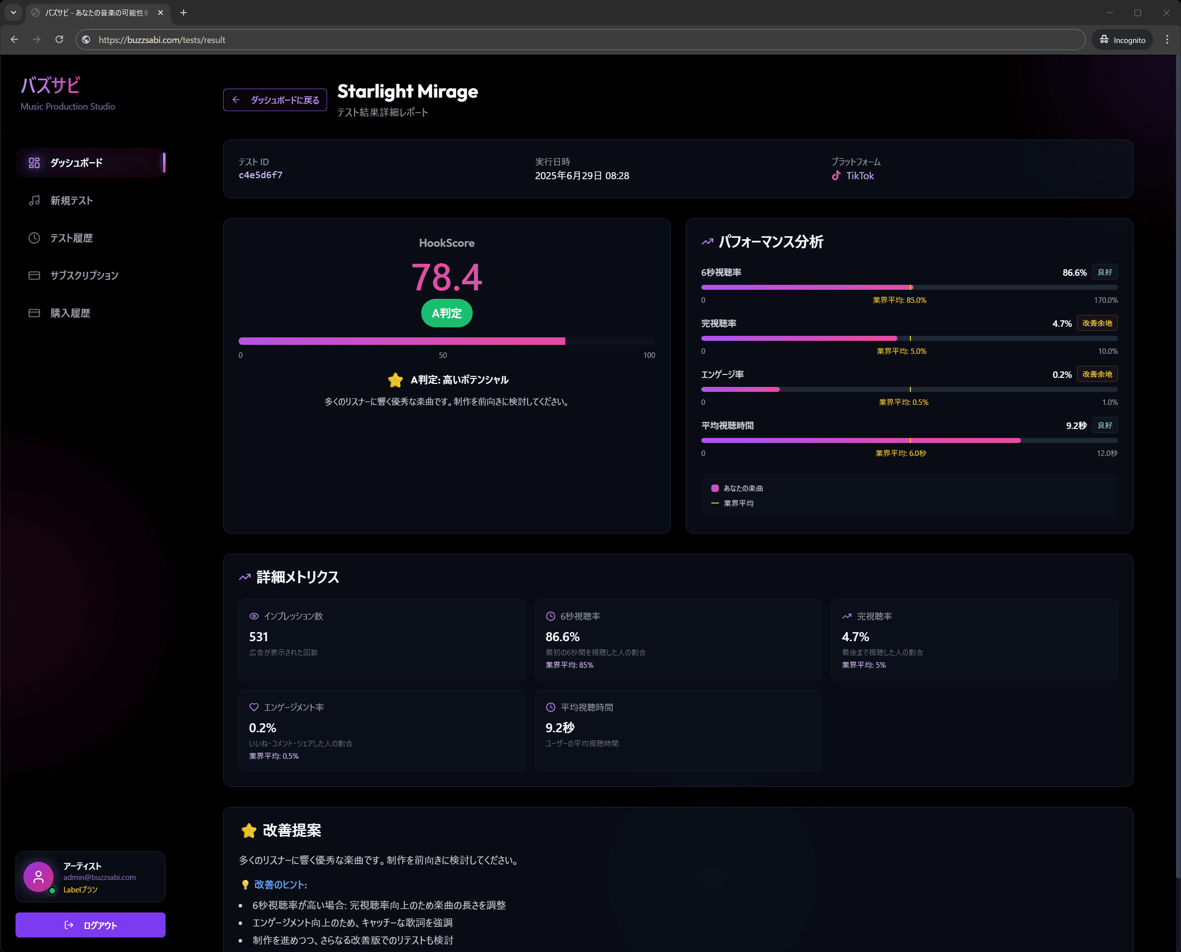 Dashboard Preview
